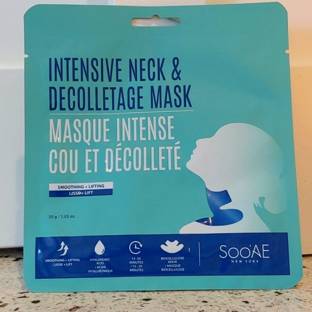 $8 or $3 add-on SooAE Intensive Neck & Decolletage Mask